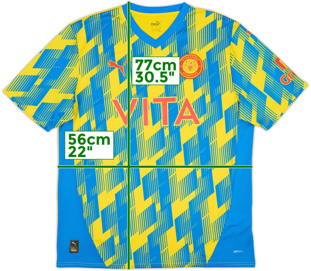 2024-25 Stockport County Third Shirt - 10/10 - (XL)