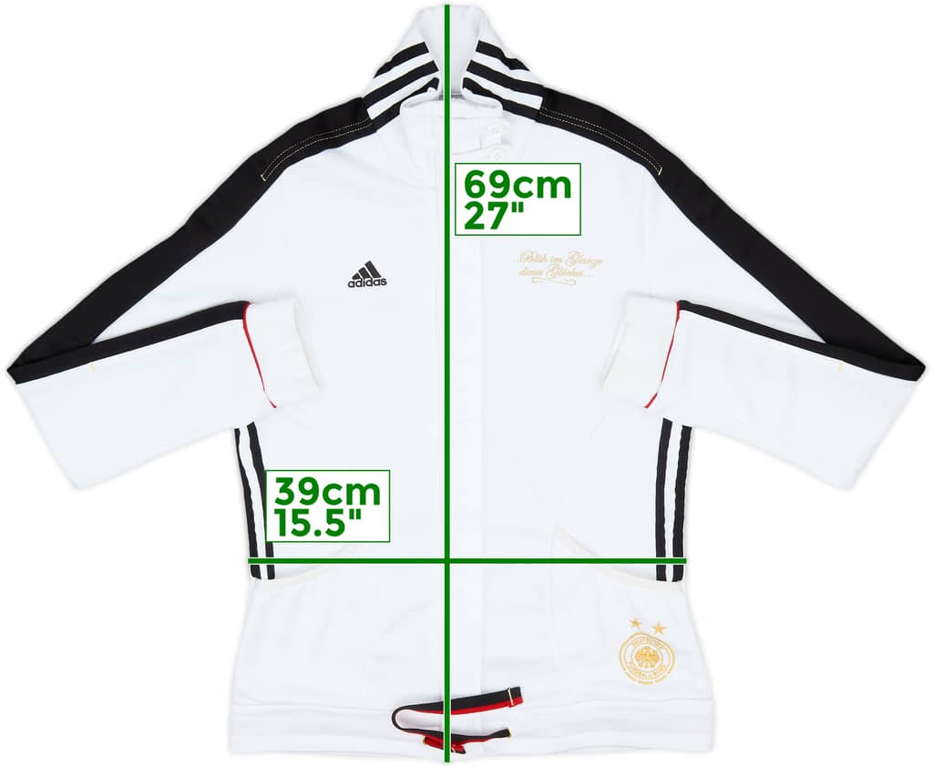 2011-12 Germany adidas Track Jacket - 7/10 - (M)