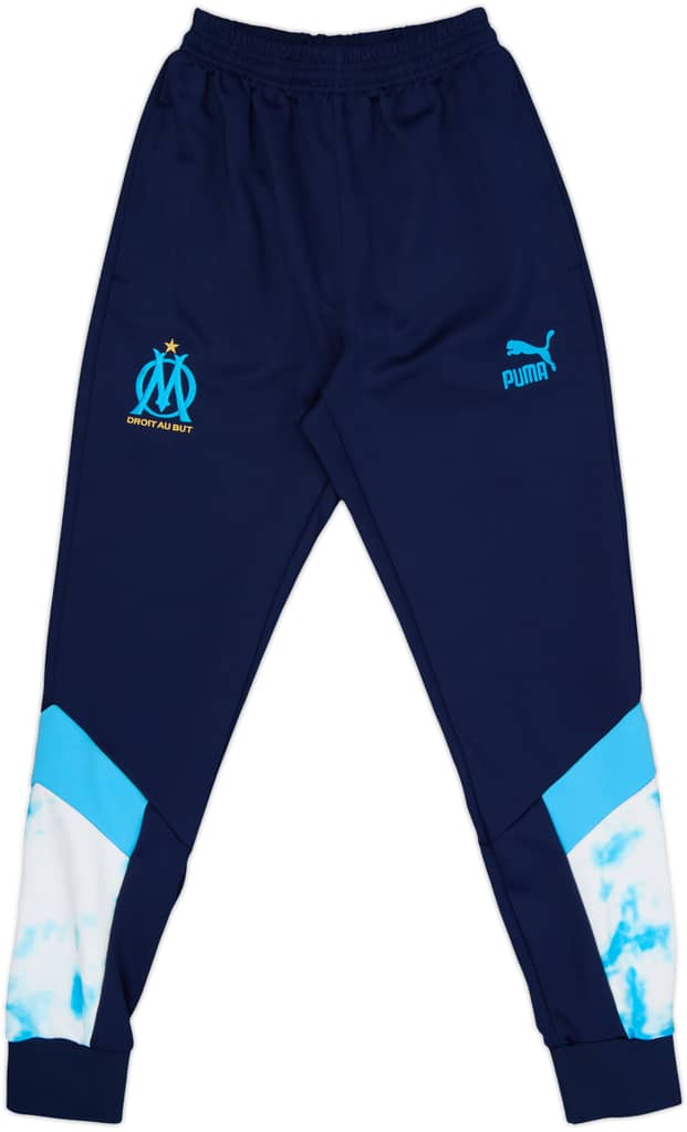 2019-20 Olympique Marseille Puma Track Pants/Bottoms - 9/10 - (S)
