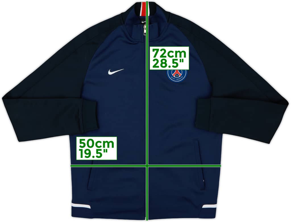 2015-16 Paris Saint-Germain Nike Track Jacket - 8/10 - (M)