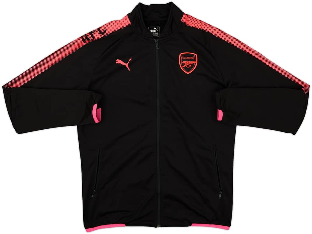 2017-18 Arsenal Puma Track Jacket - 7/10 - (XL)