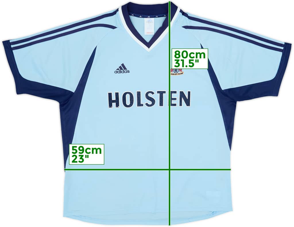 2001-02 Tottenham Away Shirt - 7/10 - (XL)