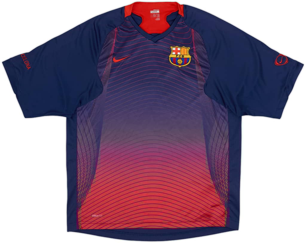 2007-08 Barcelona Nike Training Shirt - 9/10 - (M)