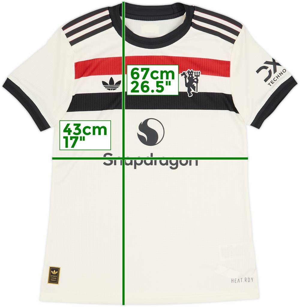 2024-25 Manchester United Authentic Third Shirt - 8/10 - (Women's S)