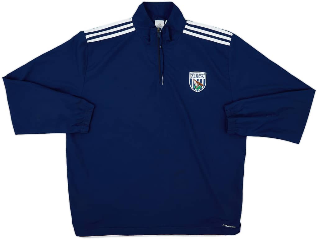 2011-12 West Brom adidas 1/4 Zip Drill Top - 7/10 - (XL)