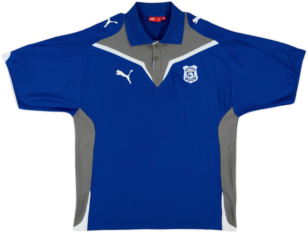 2011-12 Cardiff Puma Polo Shirt - 7/10 - (L)