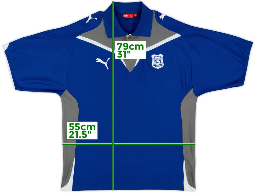 2011-12 Cardiff Puma Polo Shirt - 7/10 - (L)