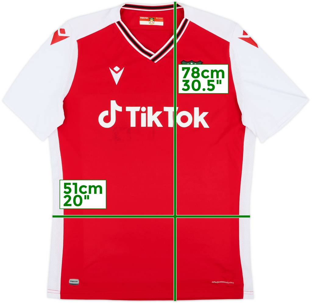 2021-22 Wrexham Home Shirt - 6/10 - (XL)