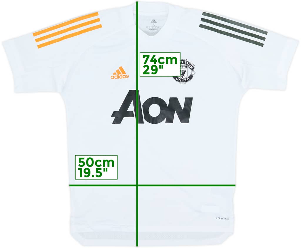 2020-21 Manchester United adidas Training Shirt - 10/10 - (S)