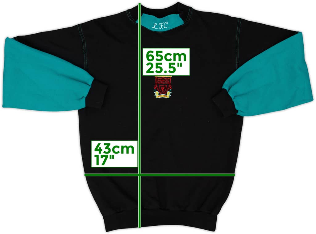 1990s Liverpool Club Leisure Sweat Top - 9/10 - (S)