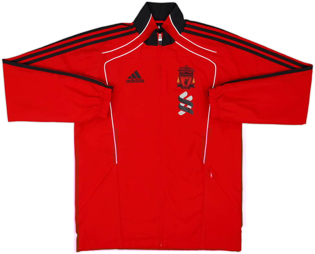 2010-11 Liverpool adidas Track Jacket - 7/10 - (M)