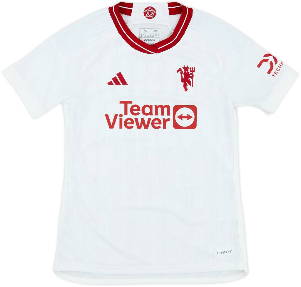 2023-24 Manchester United Third Shirt - 10/10 - (XS)