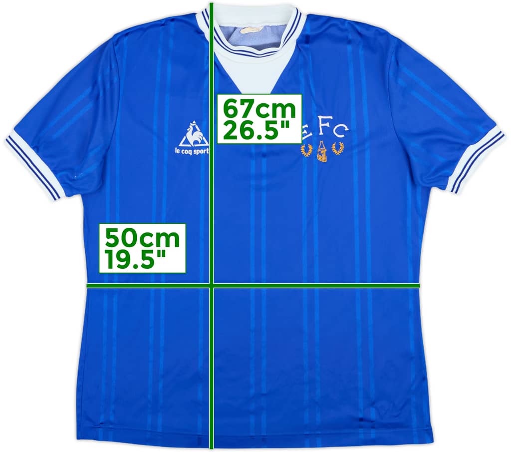 1983-85 Everton Home Shirt - 8/10 - (M)