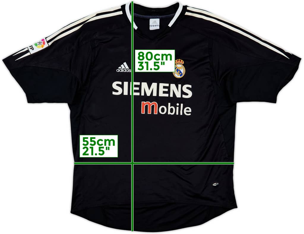 2004-05 Real Madrid Away Shirt - 5/10 - (XL)