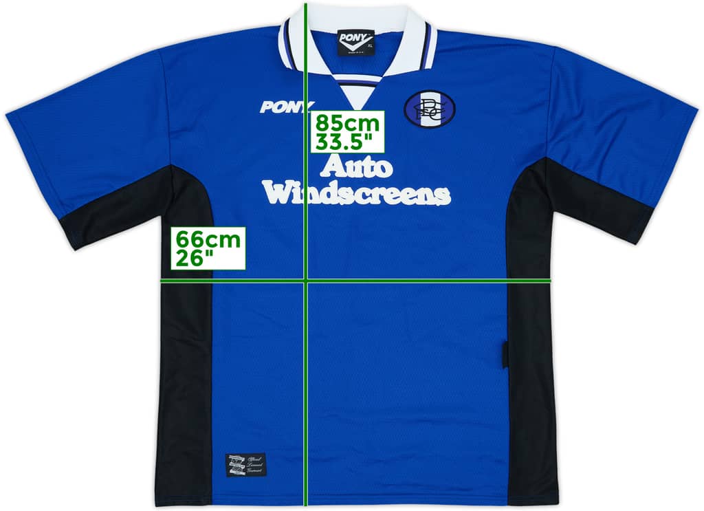 1996-97 Birmingham Home Shirt - 10/10 - (XL)