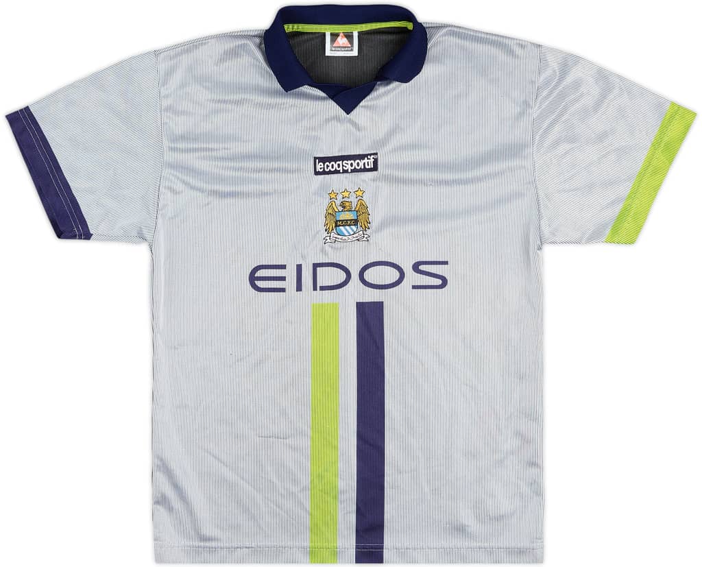 2000-02 Manchester City Away Shirt - 7/10 - (XL.Boys)