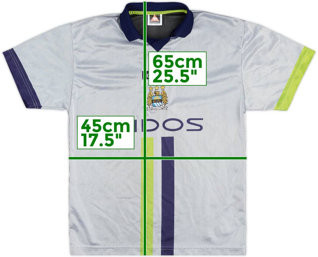 2000-02 Manchester City Away Shirt - 7/10 - (XL.Boys)