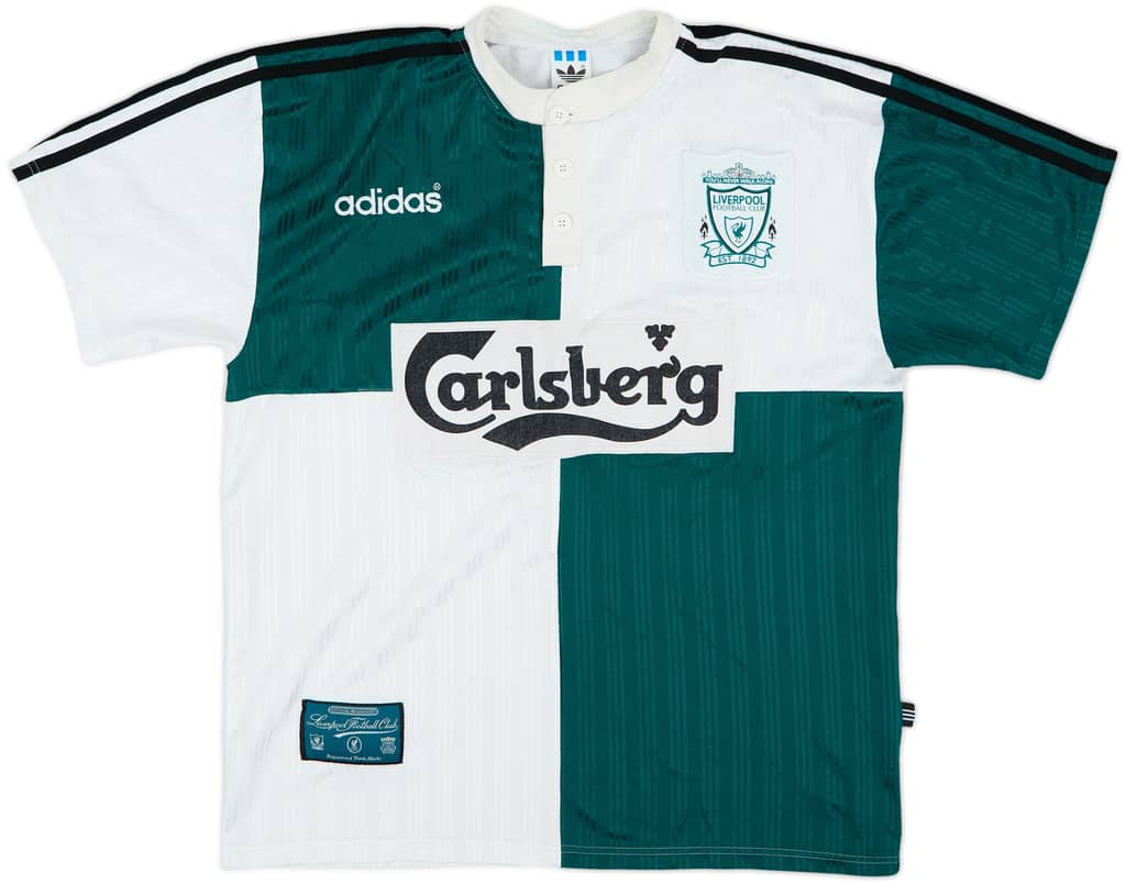 1995-96 Liverpool Away Shirt - 8/10 - (M)