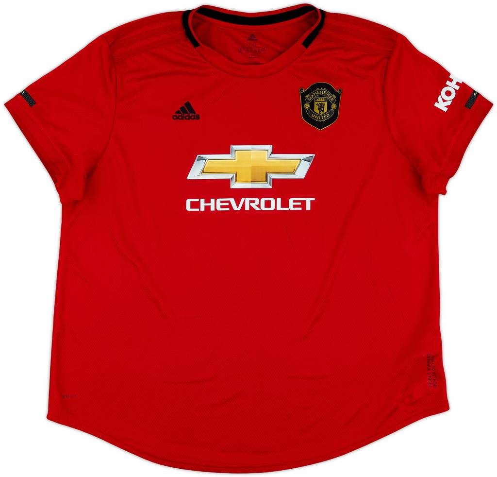 2019-20 Manchester United Home Shirt - 8/10 - (Women's XXL)