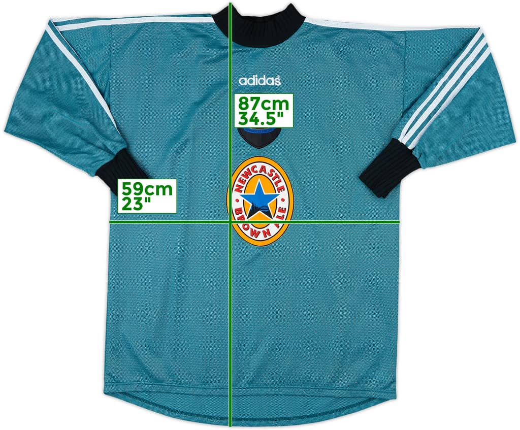 1996-97 Newcastle GK Shirt - 10/10 - (L)