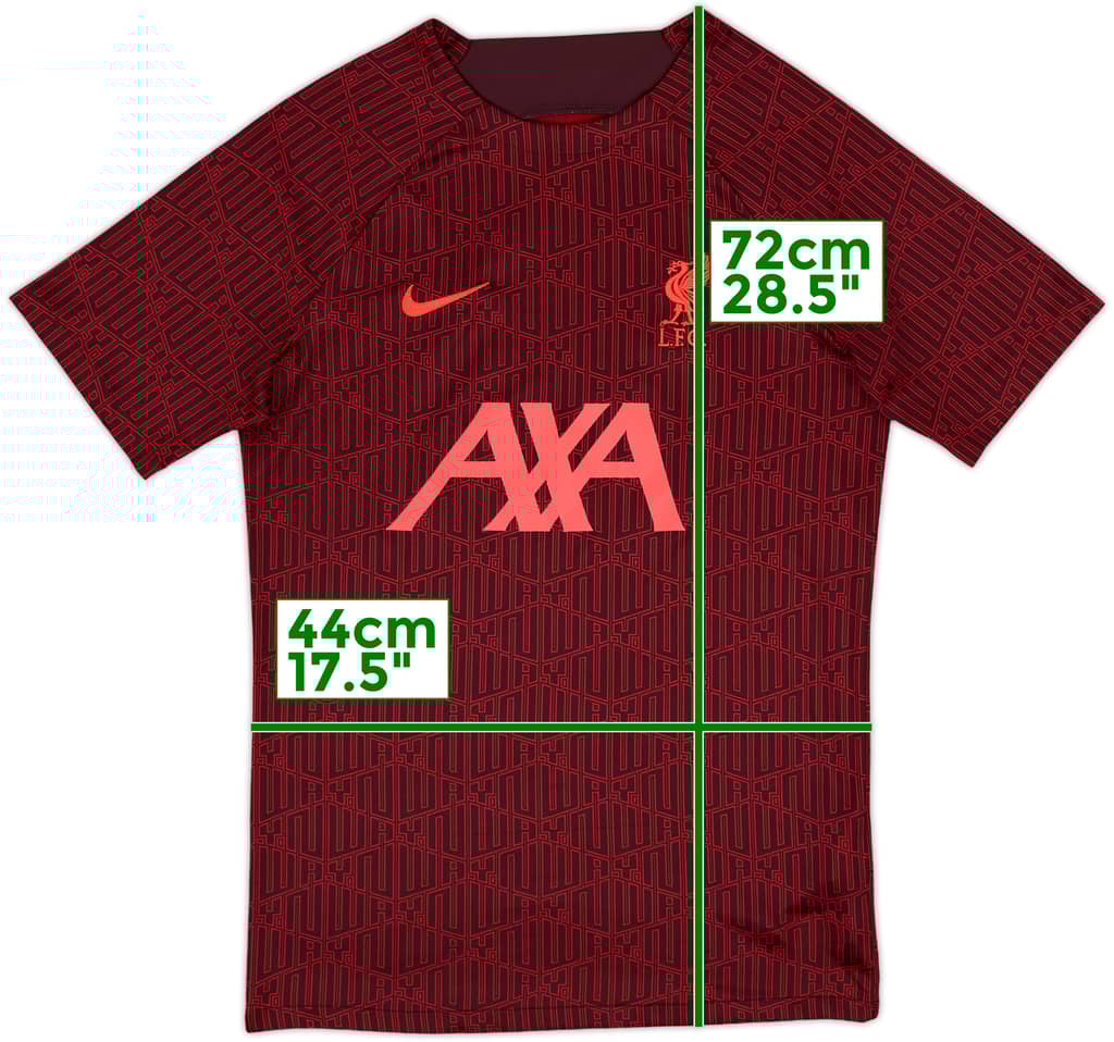 2022-23 Liverpool Nike Training Shirt - 10/10 - (S)