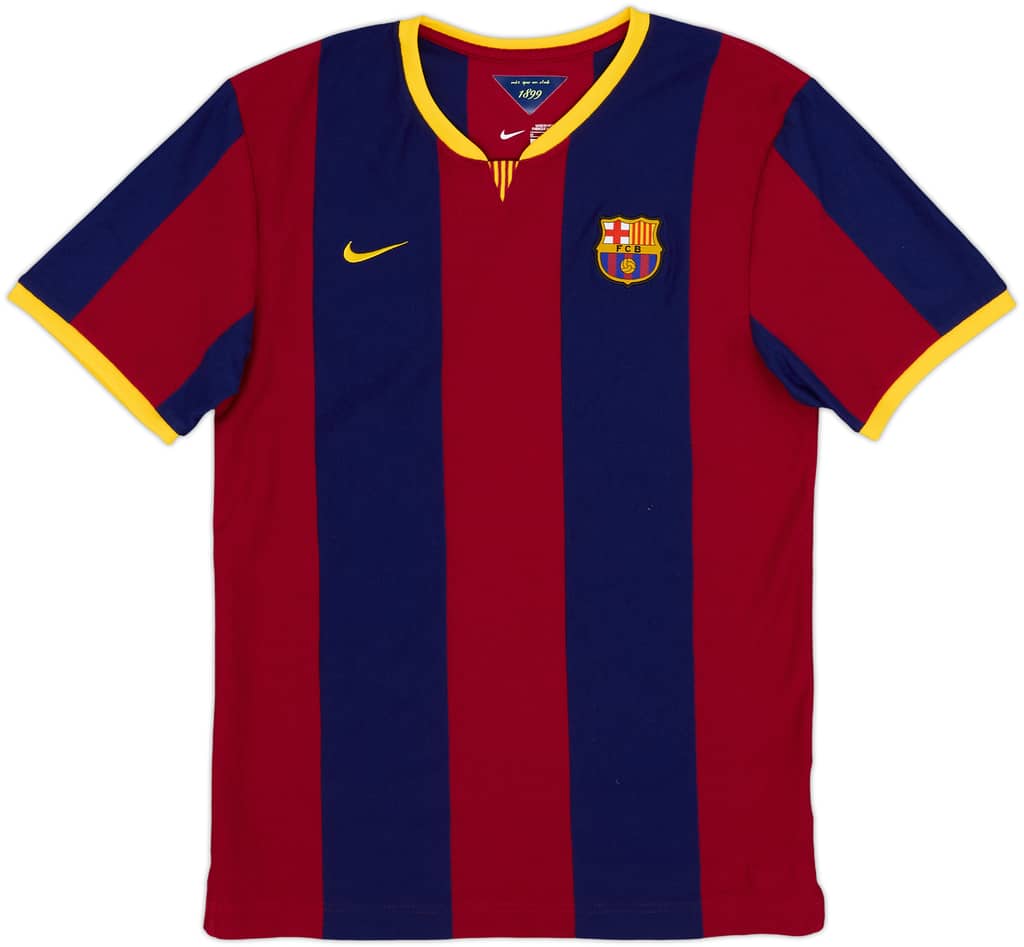 2014-15 Barcelona Nike Cotton Tee - 10/10 - (M)