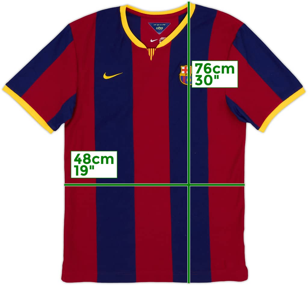 2014-15 Barcelona Nike Cotton Tee - 10/10 - (M)