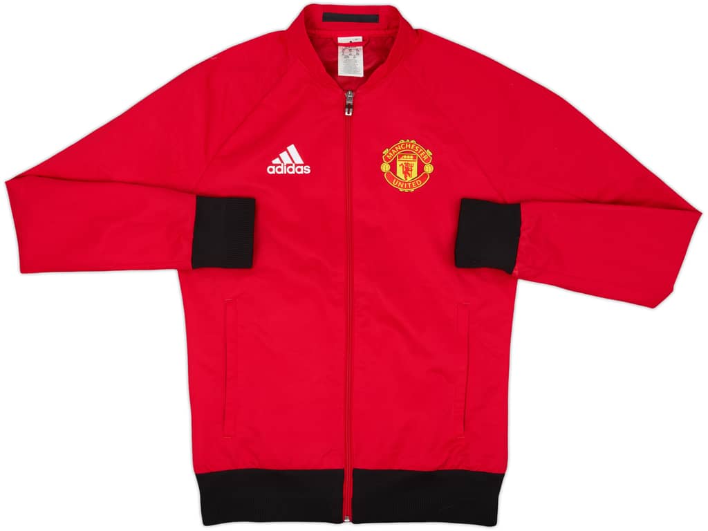 2015-16 Manchester United adidas Track Jacket - 9/10 - (XS)
