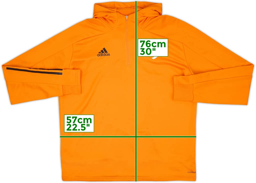 2020-21 Juventus adidas 1/4 Zip Drill Top - 10/10 - (XL)