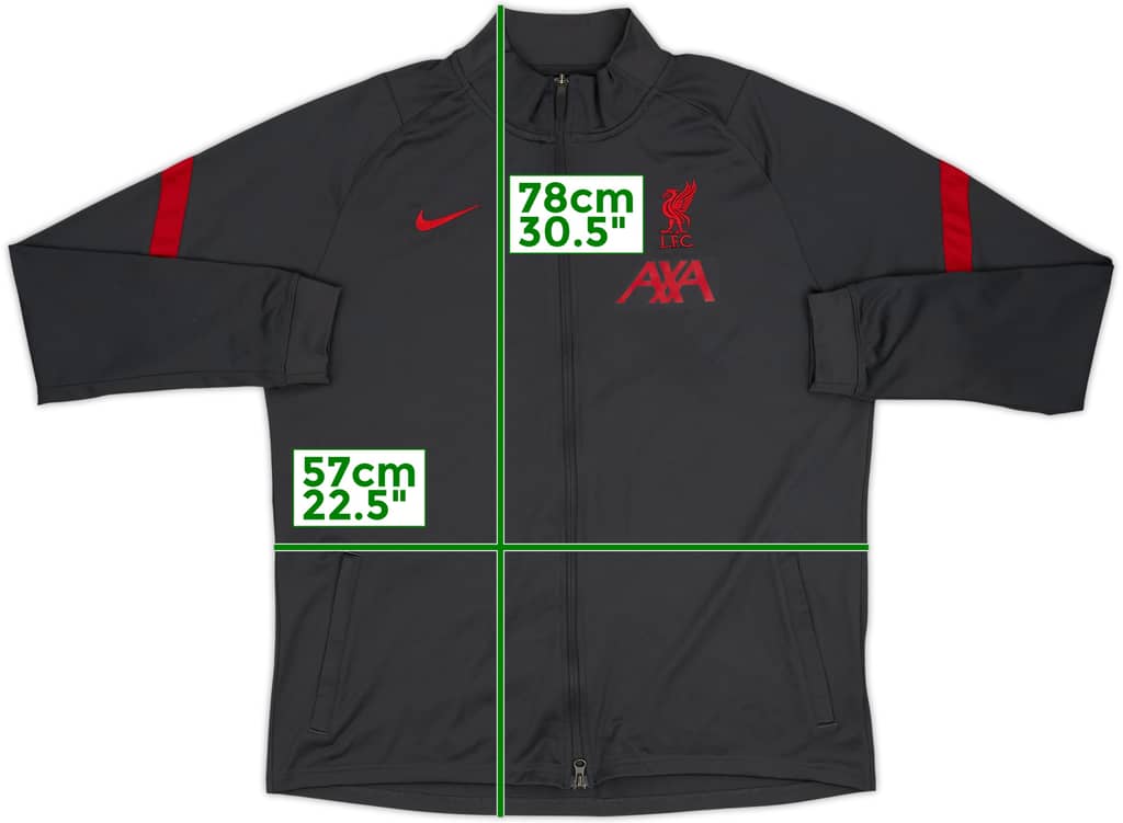 2020-21 Liverpool Nike Track Jacket - 8/10 - (XL)