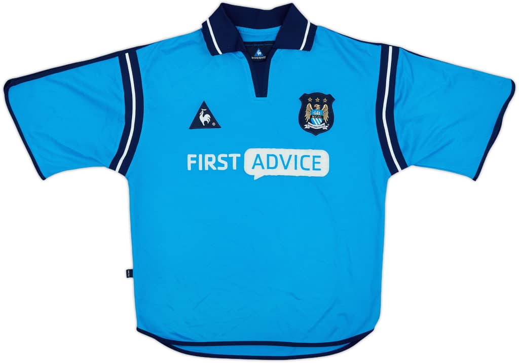 2001-02 Manchester City Home Shirt - 6/10 - (S)