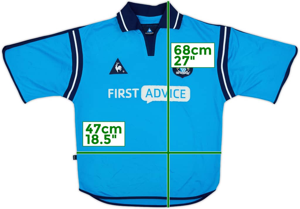 2001-02 Manchester City Home Shirt - 6/10 - (S)