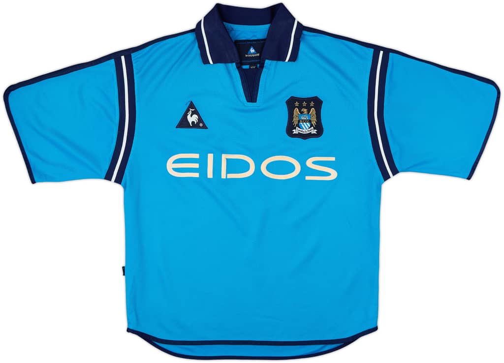2001-02 Manchester City Home Shirt - 8/10 - (S)