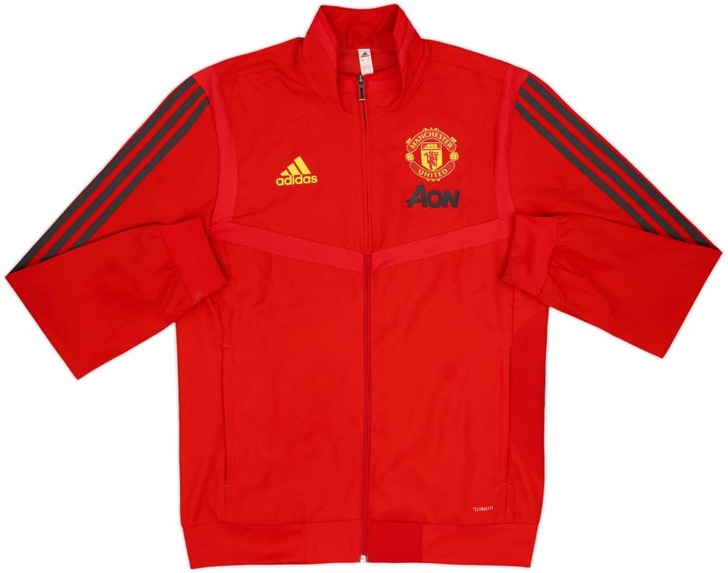 2019-20 Manchester United adidas Track Jacket - 8/10 - (S)