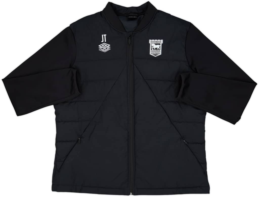 2023-24 Ipswich Umbro Staff Issue Padded Bench Coat JT - 10/10 - (3XL)