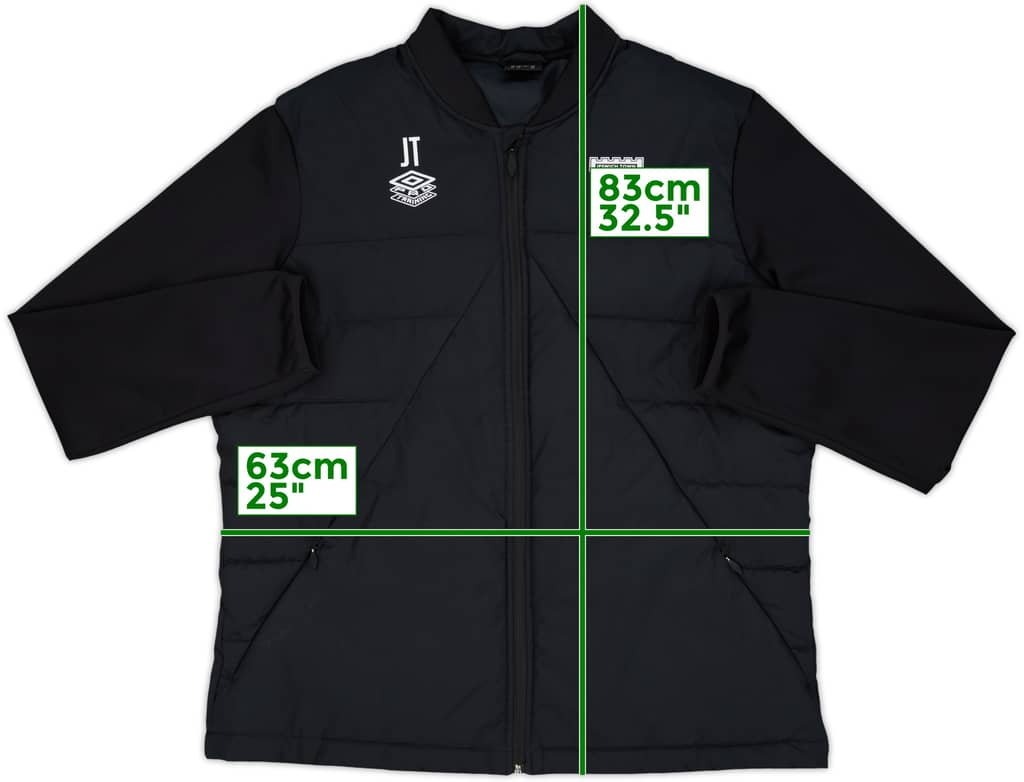 2023-24 Ipswich Umbro Staff Issue Padded Bench Coat JT - 10/10 - (3XL)