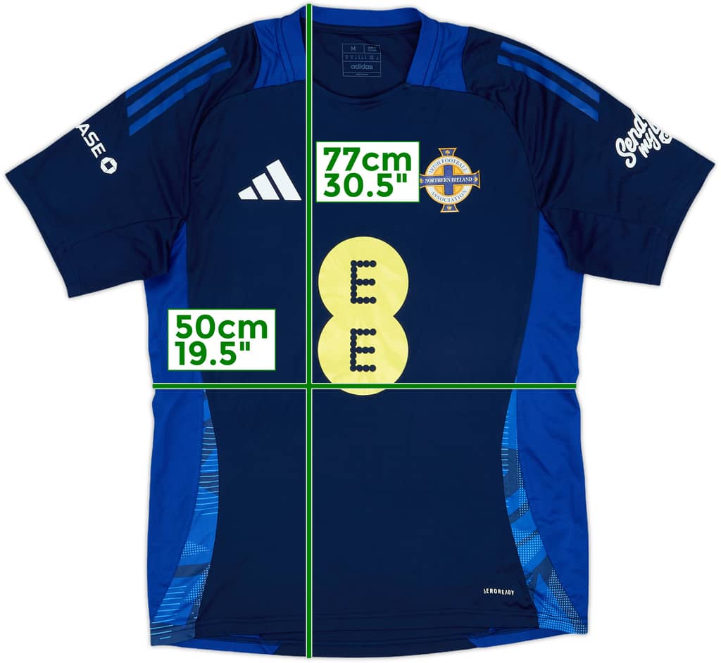 2024-25 Northern Ireland adidas Training Shirt - 7/10 - (M)