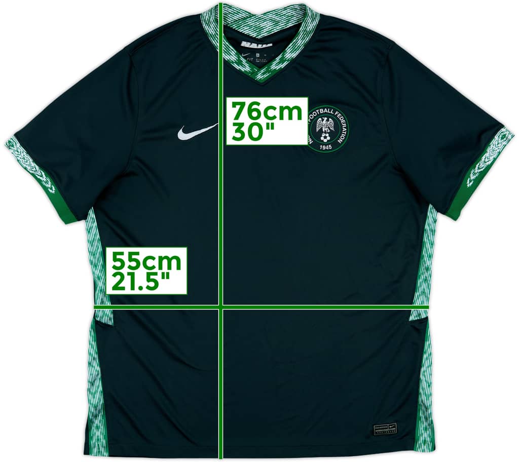 2020-21 Nigeria Away Shirt - 8/10 - (XL)
