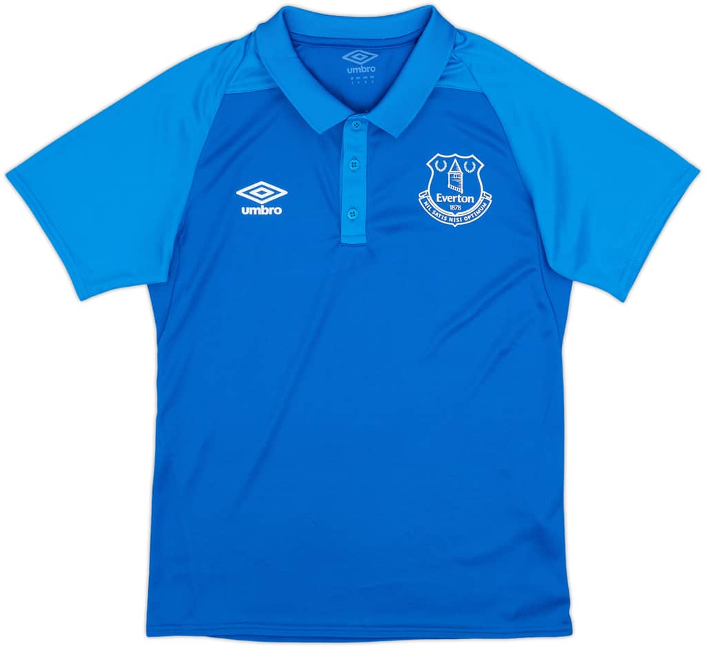 2017-18 Everton Umbro Polo Shirt - 10/10 - (S)