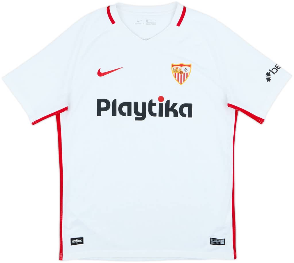 2018-19 Sevilla Home Shirt - 8/10 - (L)