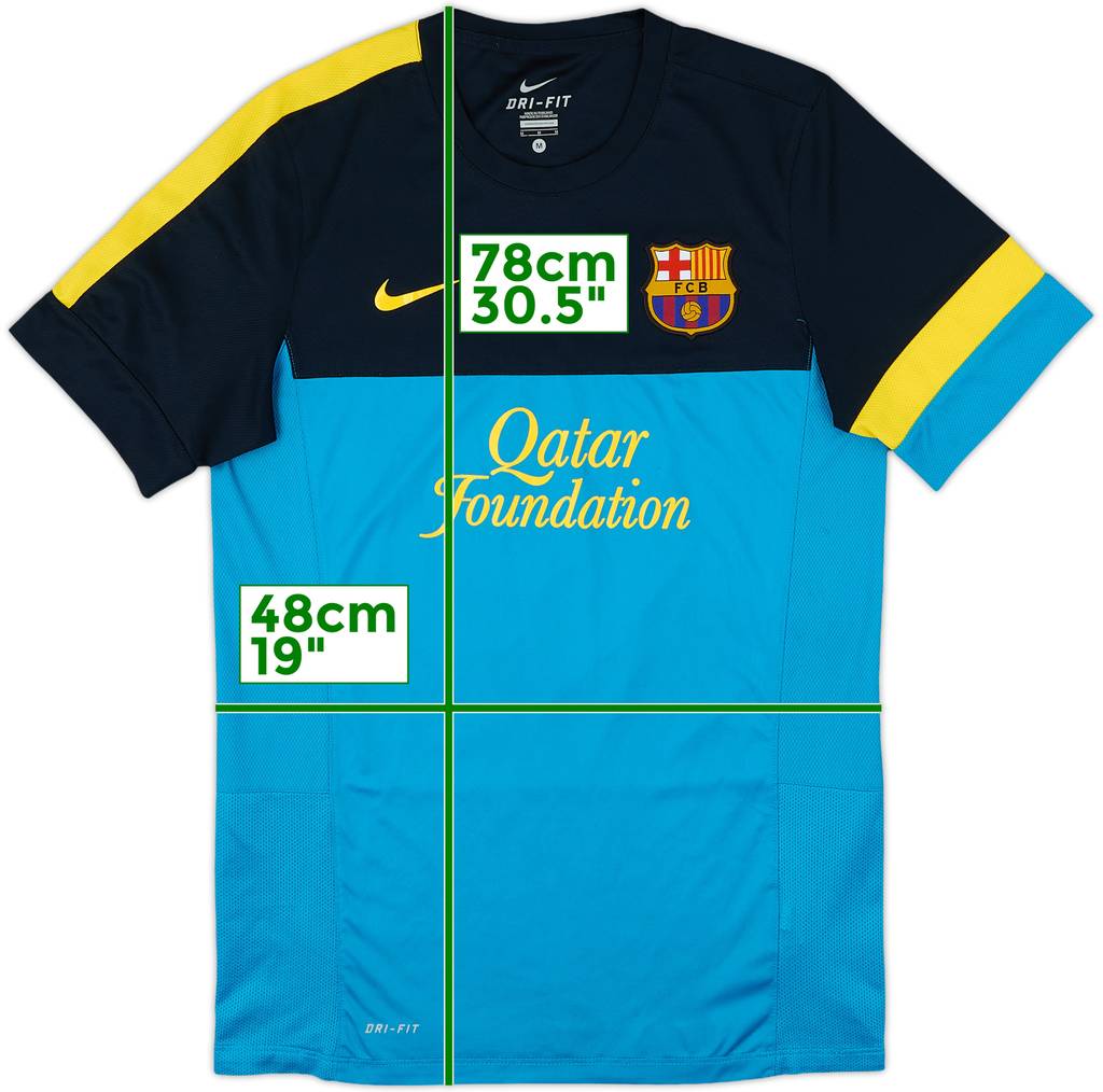 2012-13 Barcelona Nike Training Shirt - 7/10 - (M)