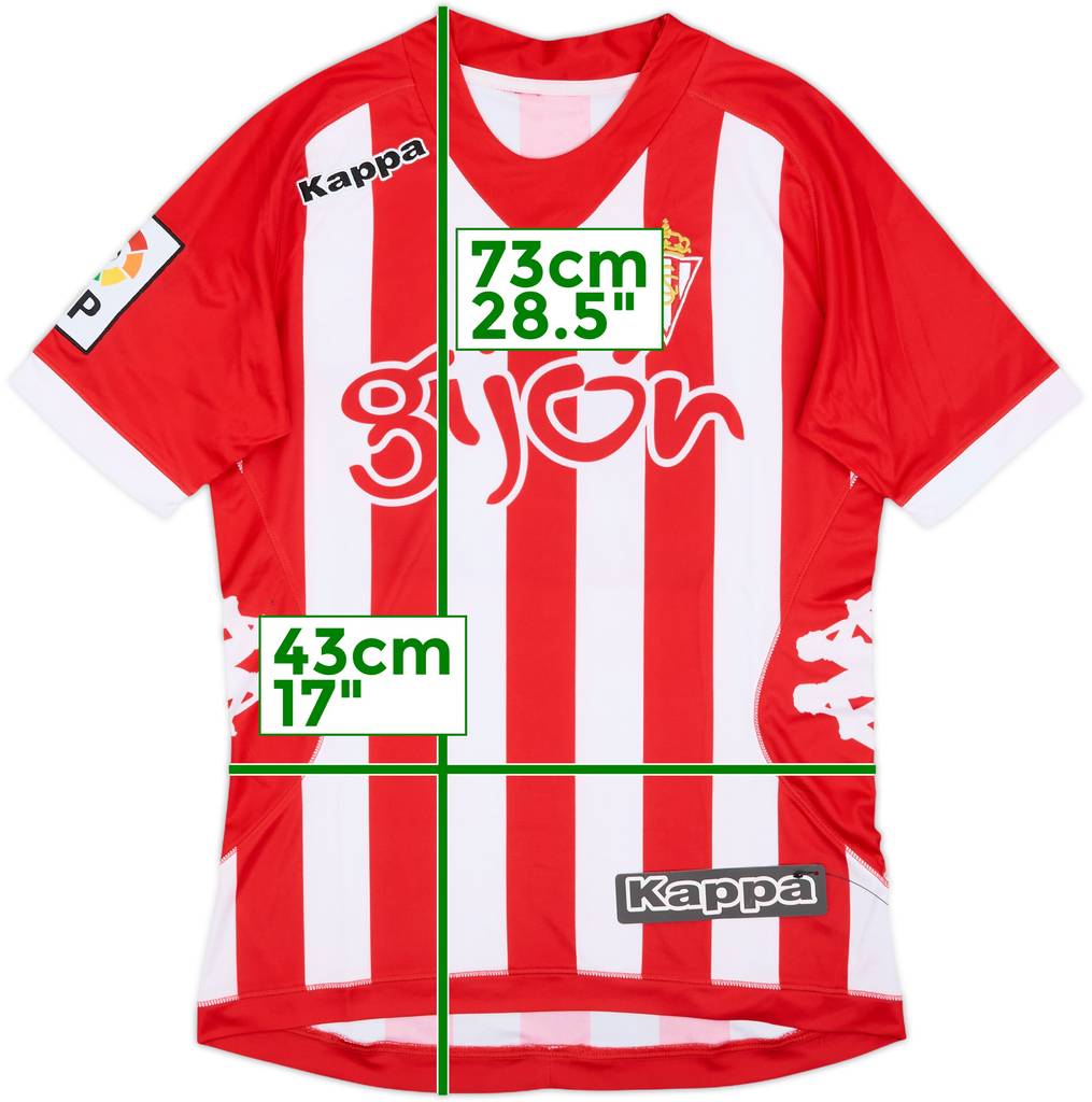 2012-13 Sporting Gijon Home Shirt (S)