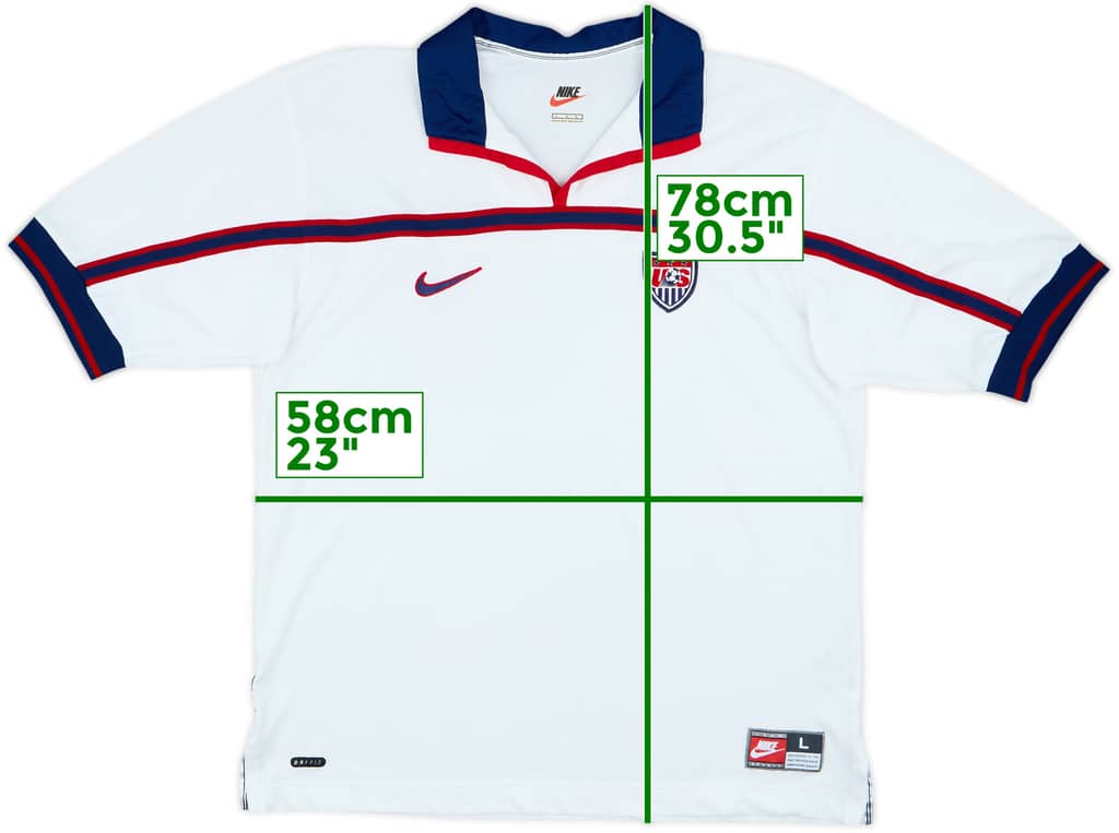 1998-99 USA Home Shirt - 7/10 - (L)