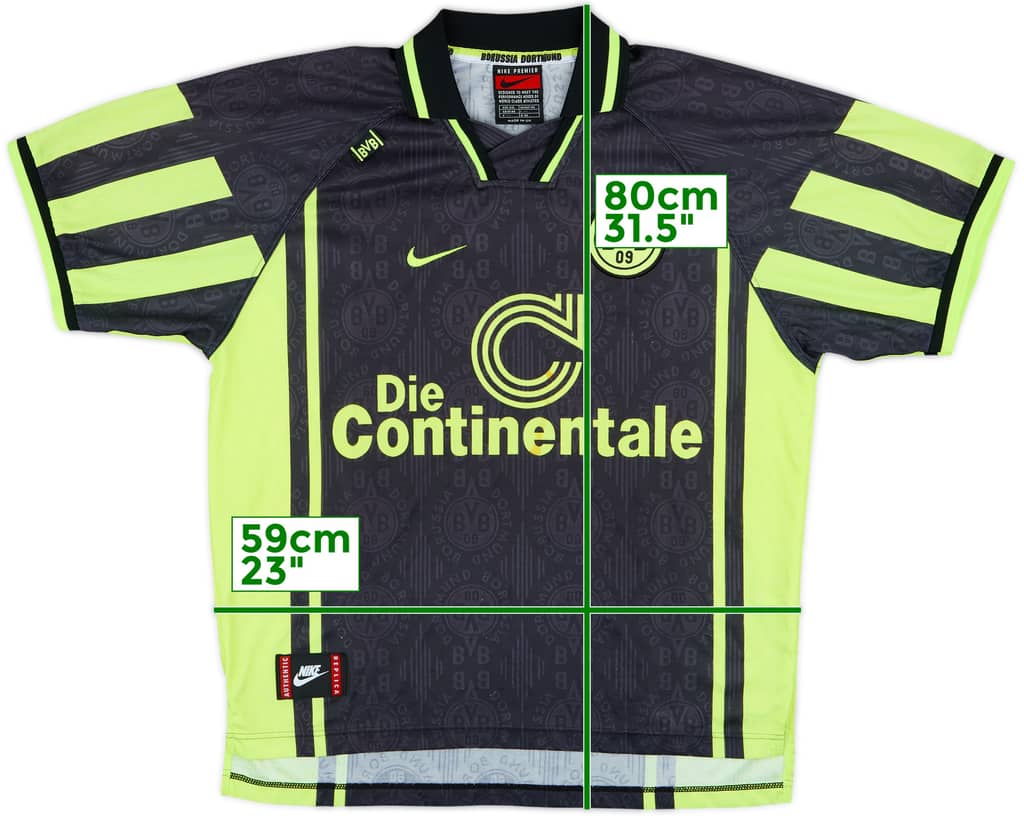 1996-97 Borussia Dortmund Away Shirt - 8/10 - (XXL)