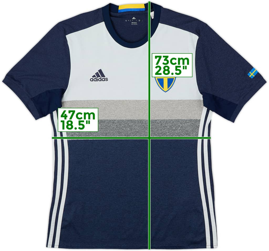 2016-17 Sweden Away Shirt - 8/10 - (S)