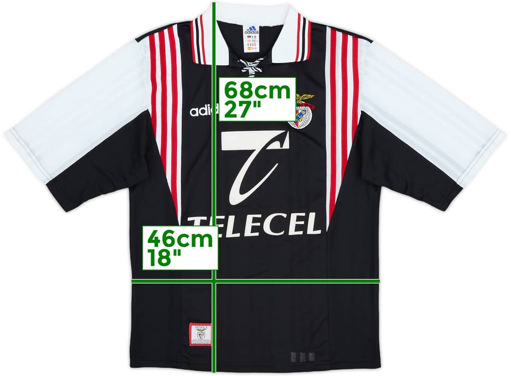 1997-98 Benfica Third Shirt - 9/10 - (S)