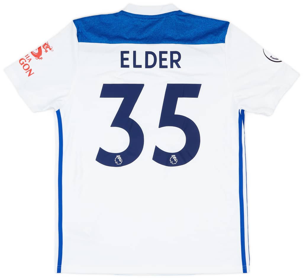 2018-19 Leicester Match Issue Third Shirt Elder #35