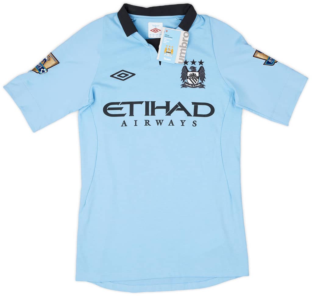 2012-13 Manchester City Home Shirt Nasri #8 (XS)