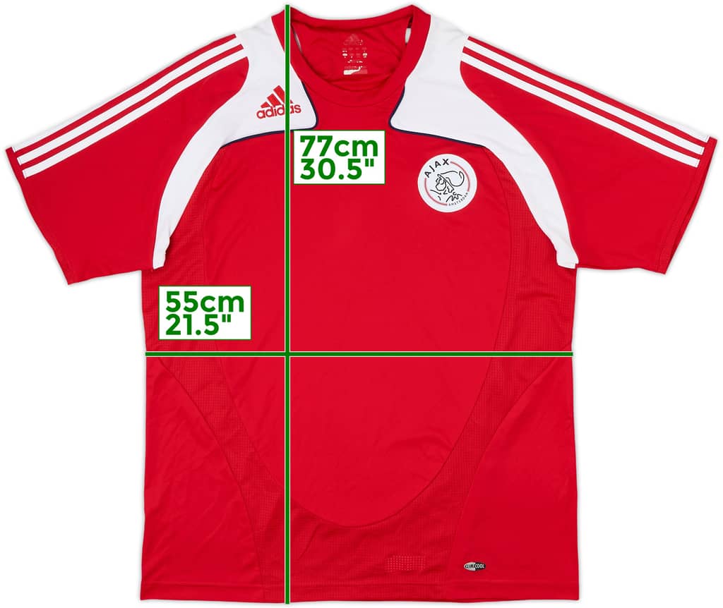 2008-09 Ajax adidas Training Shirt - 8/10 - (L/XL)