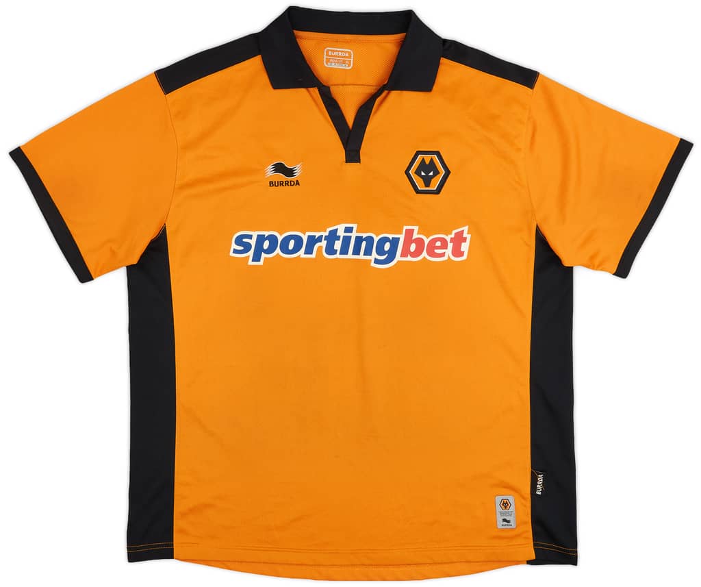 2010-11 Wolves Home Shirt - 6/10 - (XL)
